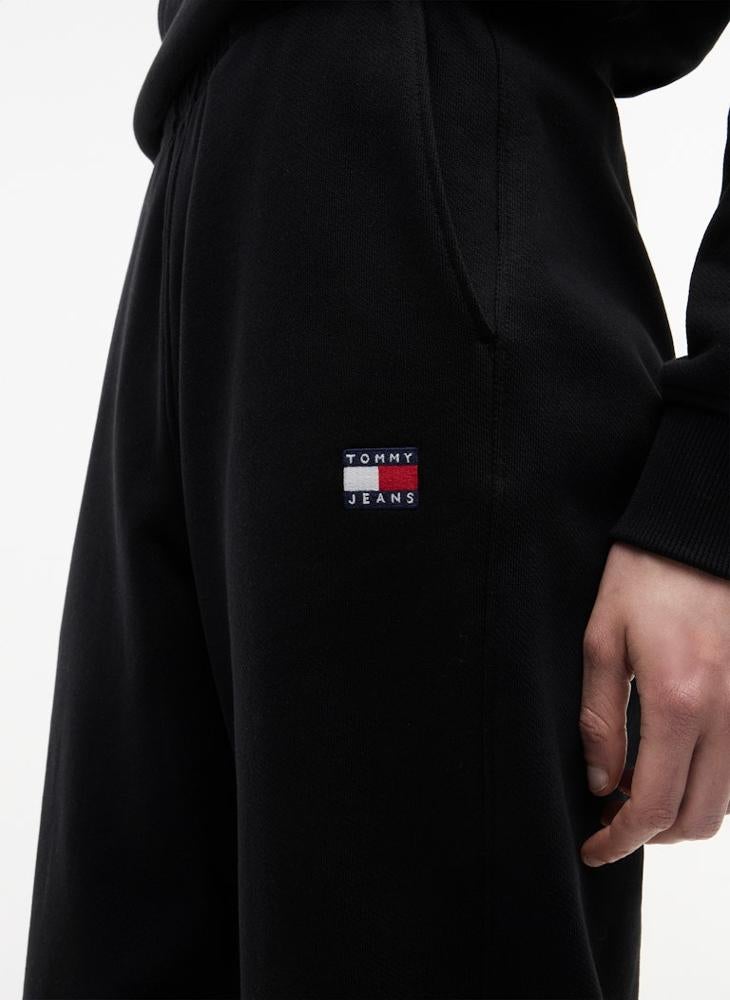 TOMMY JEANS Tommy Badge Cuffed Joggers - Image 3