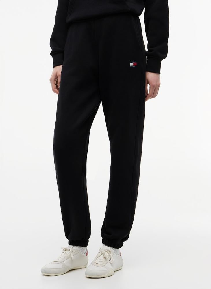TOMMY JEANS Tommy Badge Cuffed Joggers - Image 1
