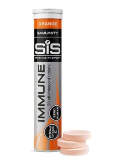 SIS Orange Immunity ,2.5 mg Iron & 200mg Vitamin C Zero Sugar ,immune 20 effervescent tablets  - Image 1