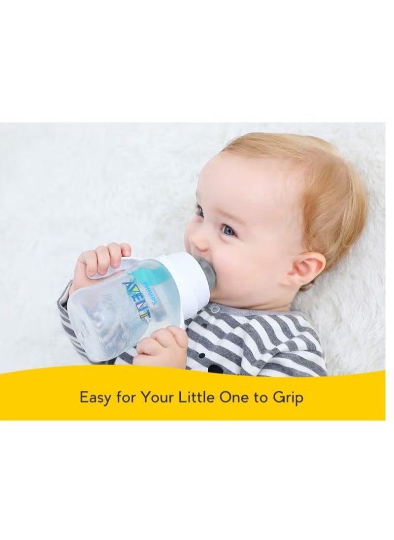 ماركة غير محددة - مقابض رضاعات الأطفال لرضاعات الأطفال Philips Avent المضادة للمغص والهواء ، حامل رضاعات Avent متوافق للطفل ، 4 قطع - Image 1