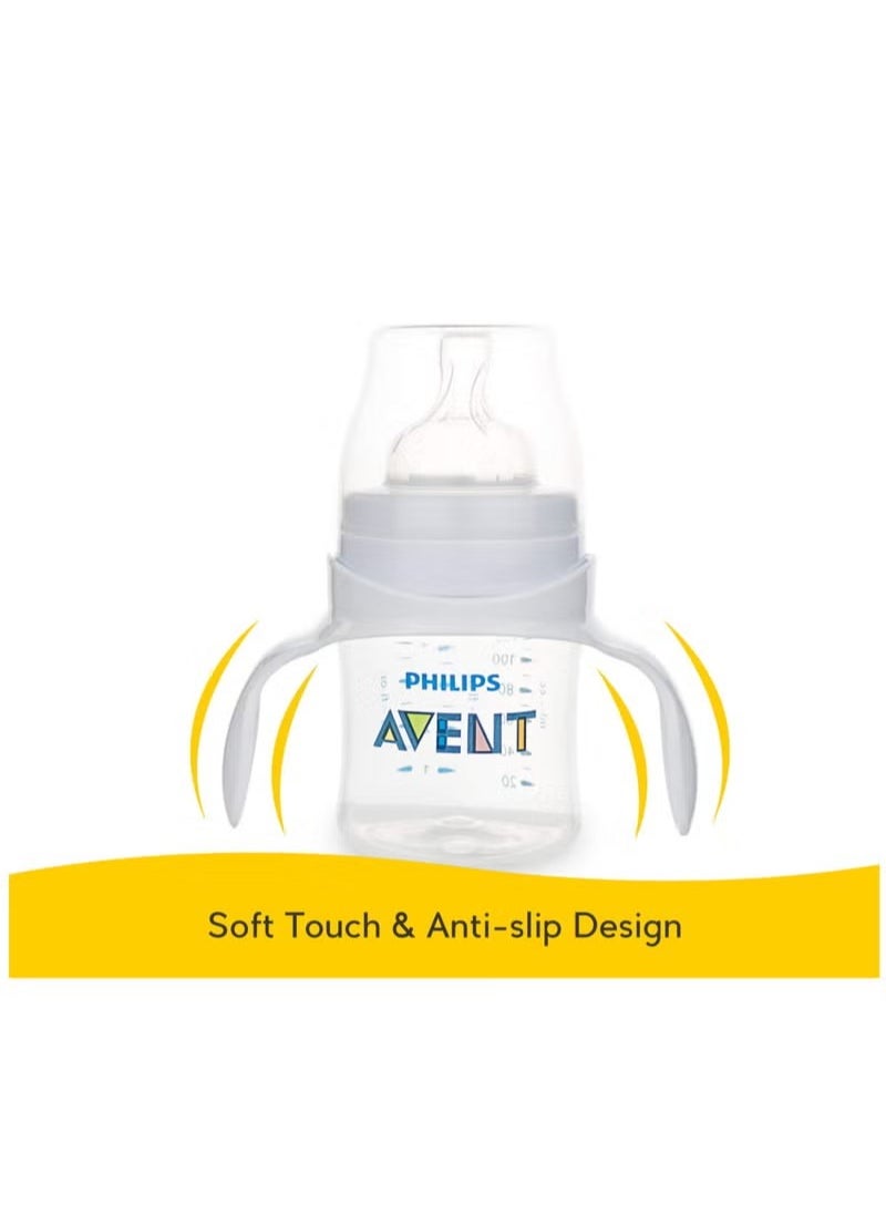 ماركة غير محددة - مقابض رضاعات الأطفال لرضاعات الأطفال Philips Avent المضادة للمغص والهواء ، حامل رضاعات Avent متوافق للطفل ، 4 قطع - Image 1