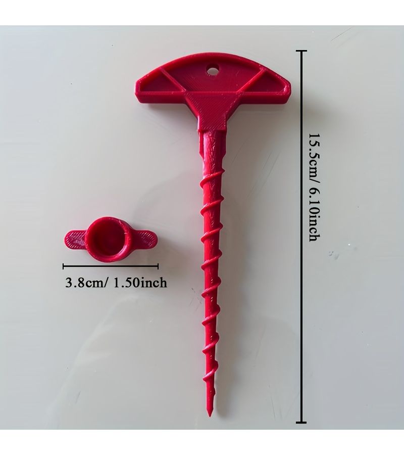 Red Glass Glue Sealing Cap And Lid Combination Pack For Home And Industrial Use - Image 2
