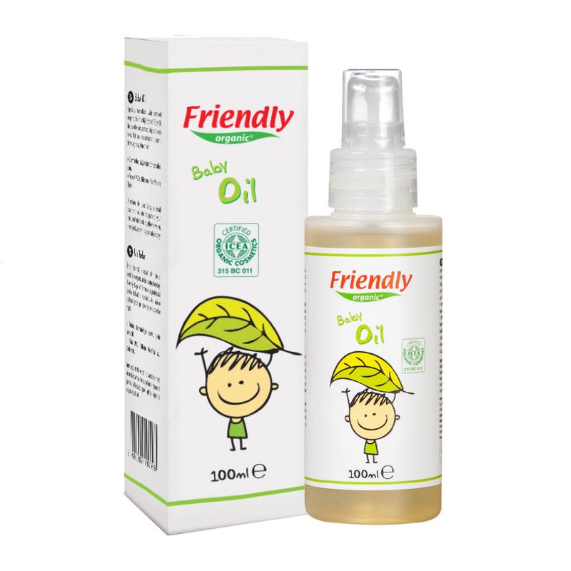 Friendly Organic 100ml Organic Baby Massage Oil - Image 3