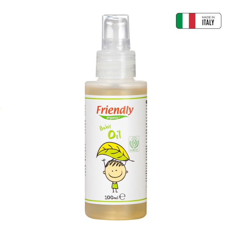 Friendly Organic 100ml Organic Baby Massage Oil - Image 1