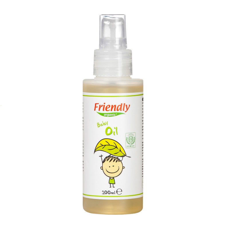 Friendly Organic 100ml Organic Baby Massage Oil - Image 2