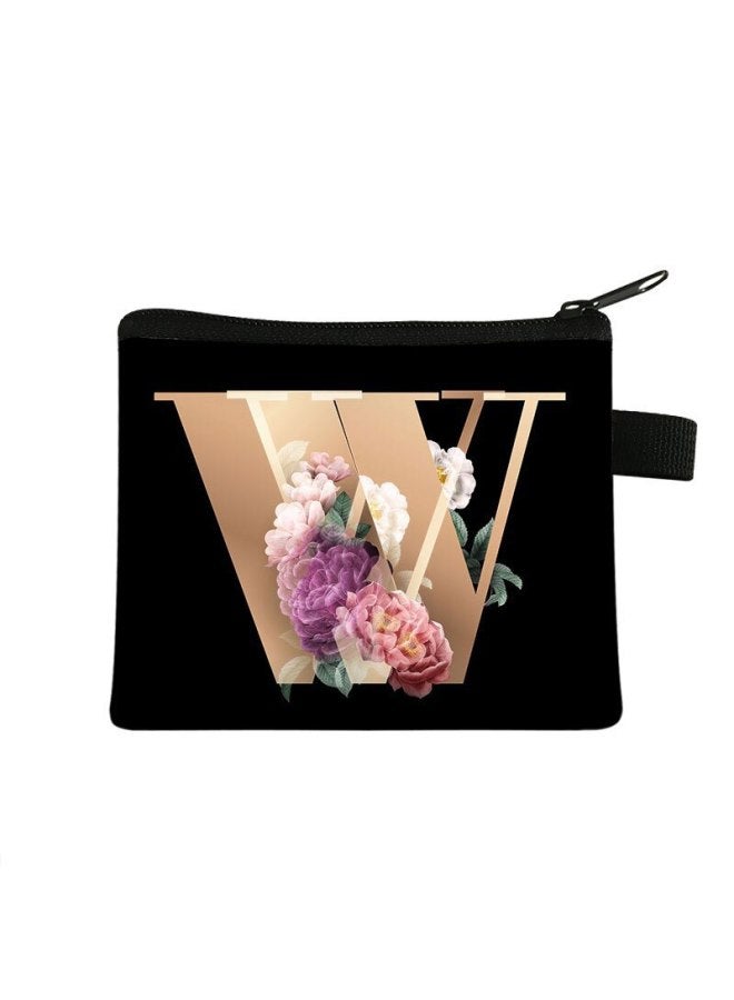 New Digital Print Children's Coin Purse Student Polyester Card Holder Casual Coin Storage Bag Portable Card Holder