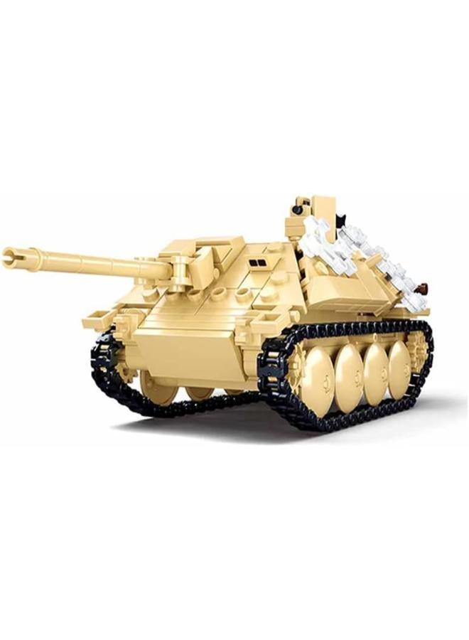 Sluban WWII SL95836 Soviet Hunting Tank (344 Pieces), Clamping Blocks, Play Set - Image 1