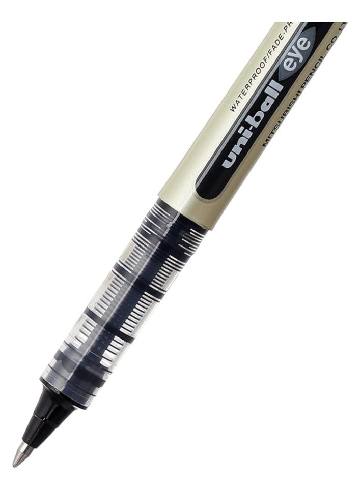 Uniball Uni-Ball Ub157 Eye Fine Pen - Black, Matte - Image 1