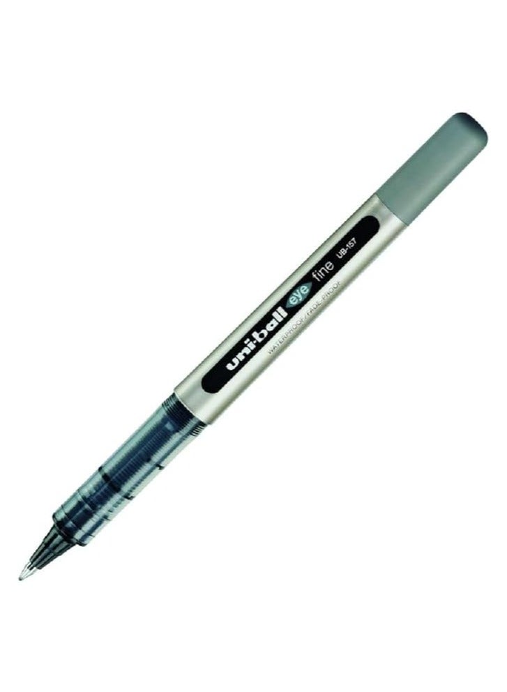 Uniball Uni-Ball Ub157 Eye Fine Pen - Black, Matte - Image 3