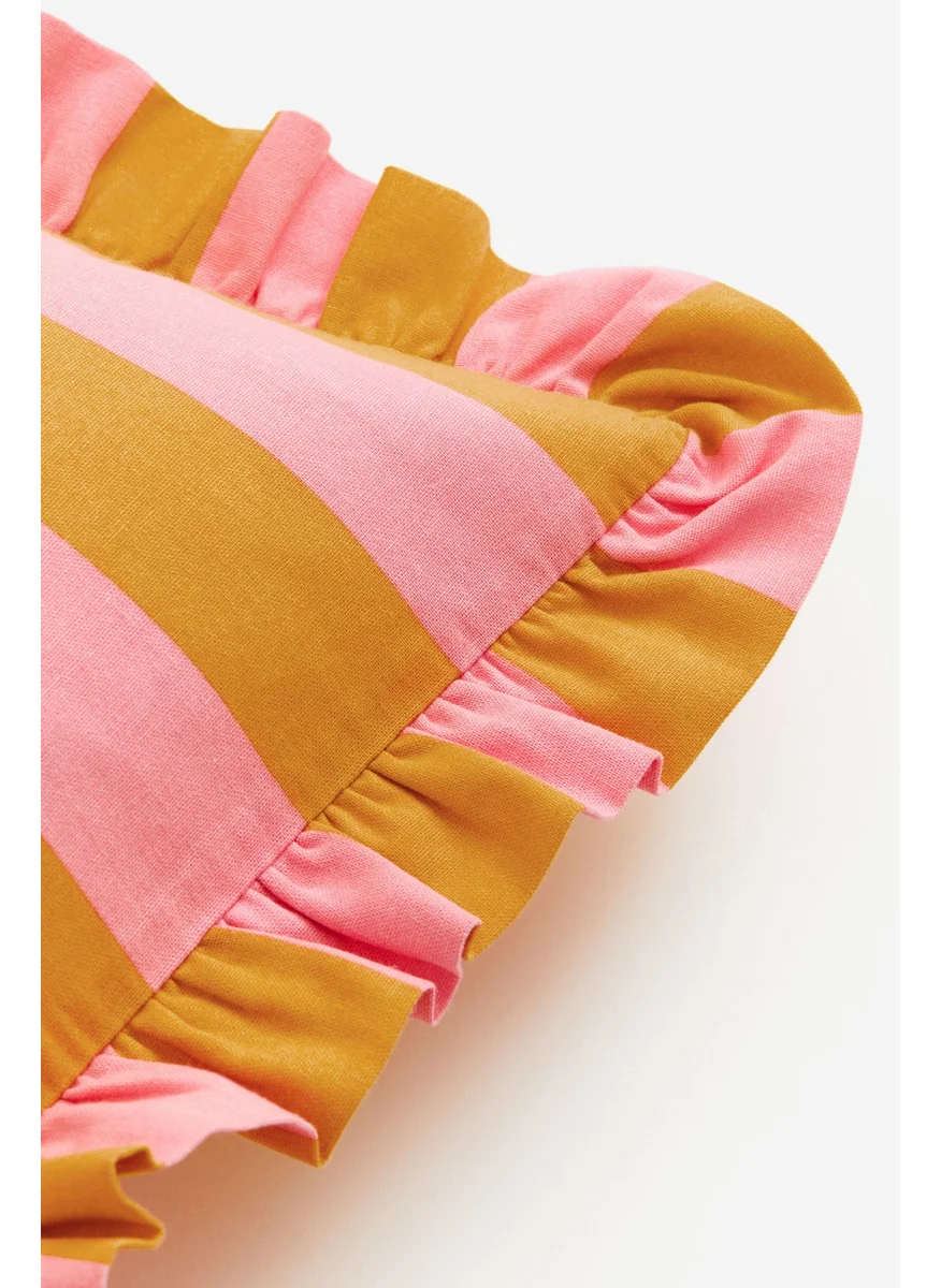 H&M Frill-Trimmed Cushion Cover