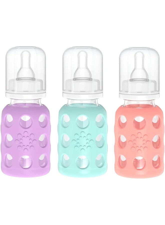 Lifefactory Lilac, Mint & Cantaloupe 4oz bottles 3pk - Image 1