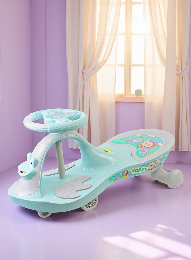 إيزي فيتشور سيارة إيزي فيوتشر المتأرجحة للأطفال الصغار مع موسيقى | لعبة ركوب ممتعة للأولاد والبنات - Image 1