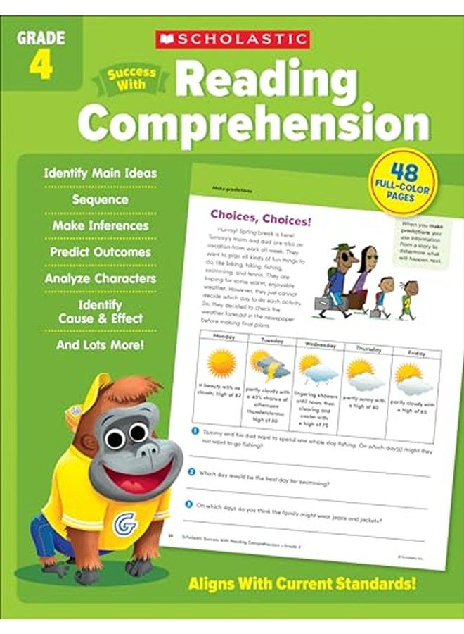 Scholastic Success With Reading Comprehension Grade 4 