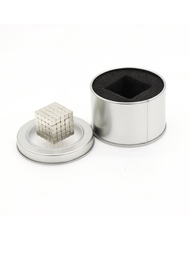 Magnetic DIY Beads 5MM125 Cubes + Iron Box  - Image 1
