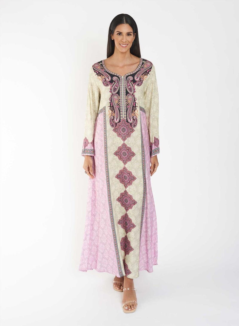 كشخة جلابية بطباعة رقمية - Image 1