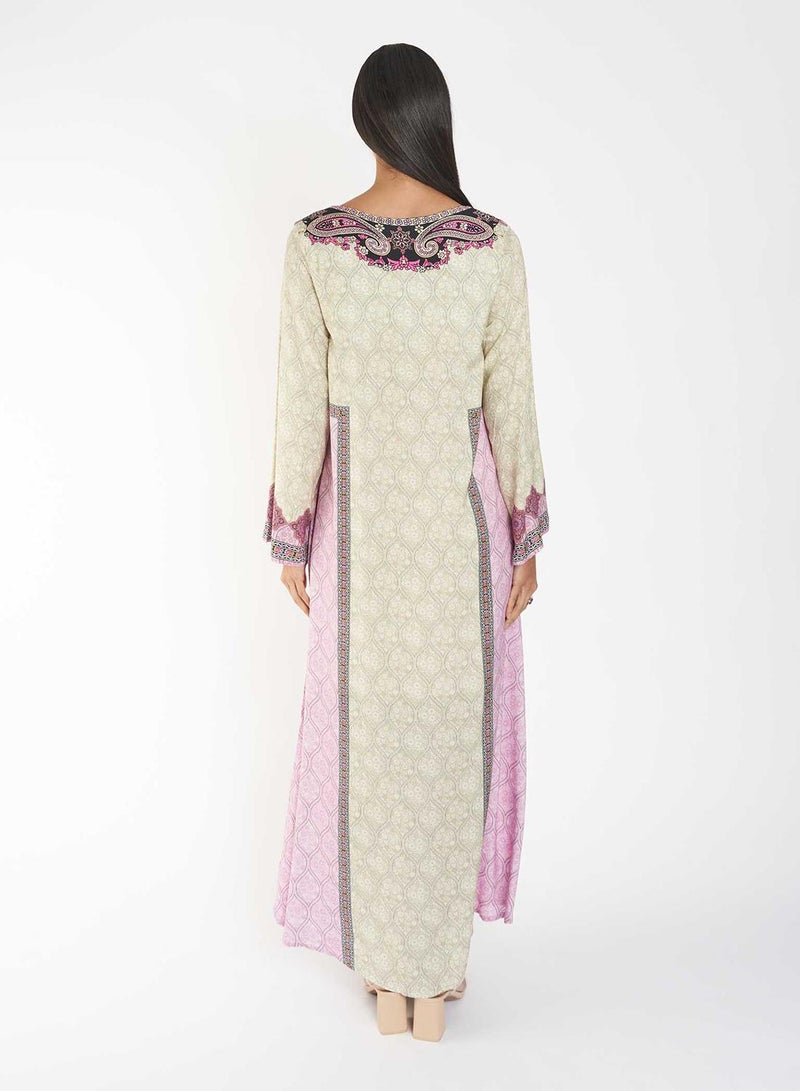 كشخة جلابية بطباعة رقمية - Image 2