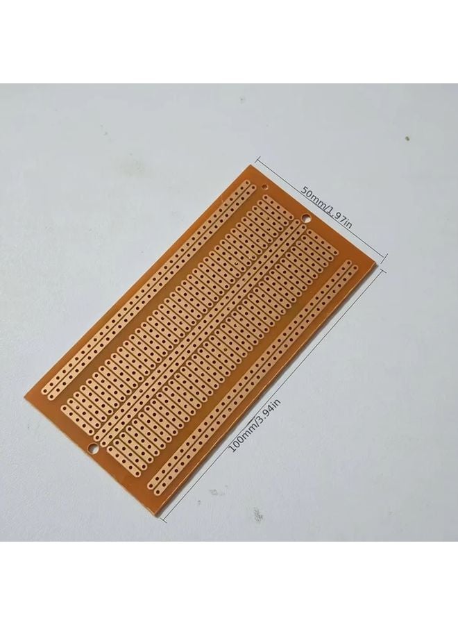 2 قطعة 50x100mm لوحات PCB مثقبة لأردوينو راسبيري باي DIY الروبوتات - Image 2