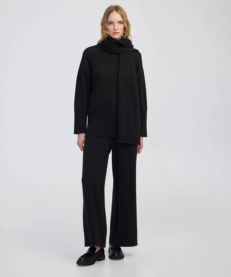 Ipekyol Wide-Leg Knit Trousers