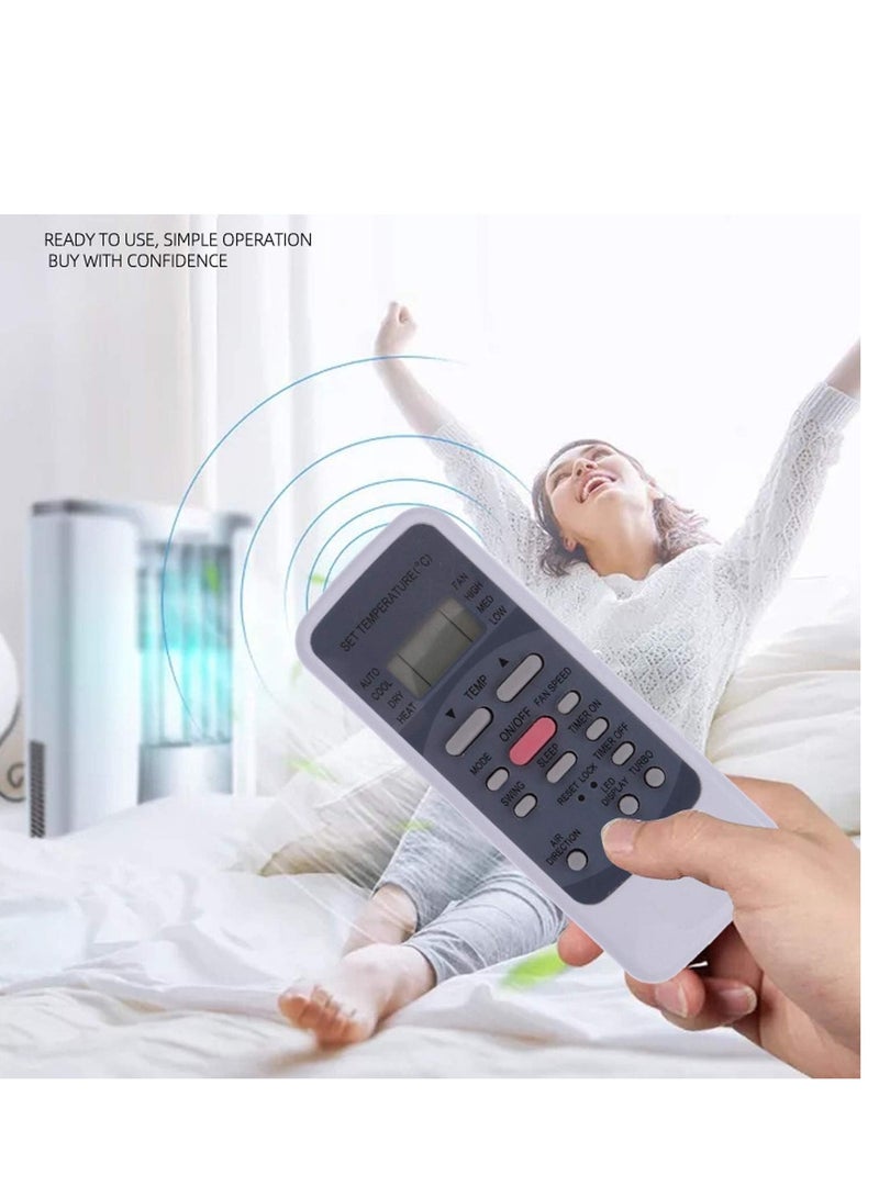 Remote Control Replacement for Midea Air Conditioner, Universal Air Conditioner Remote Control Fit for Midea - Image 2