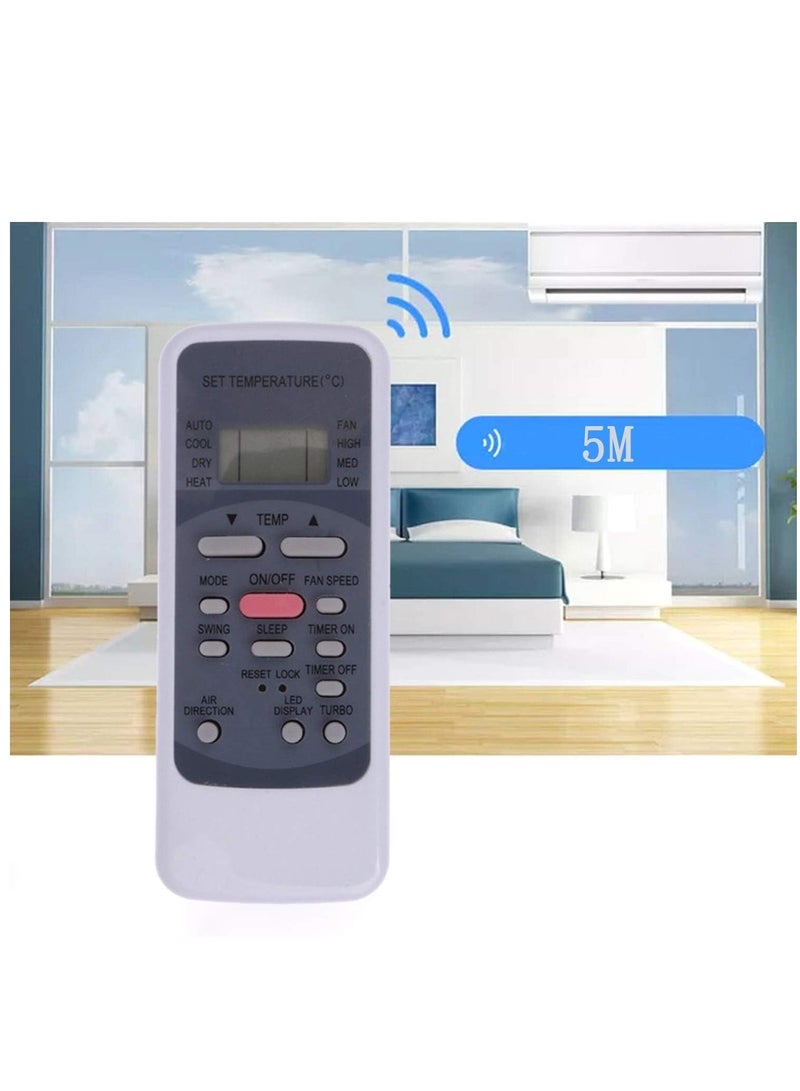 Remote Control Replacement for Midea Air Conditioner, Universal Air Conditioner Remote Control Fit for Midea - Image 3