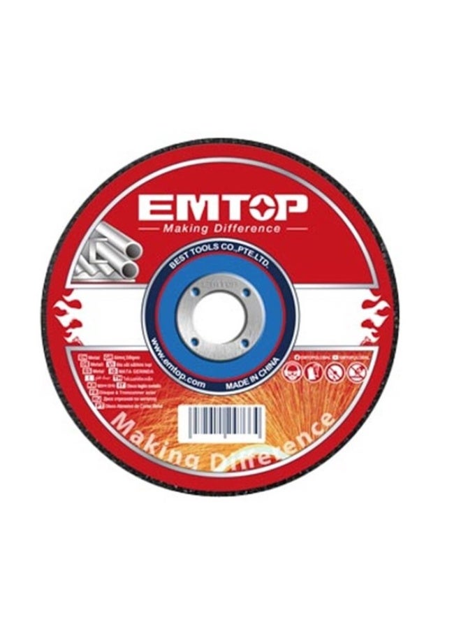 امتوب مجموعة من 10 قطع اقراص ديسك EMTOP لقطع وكشط المعادن  - Image 1