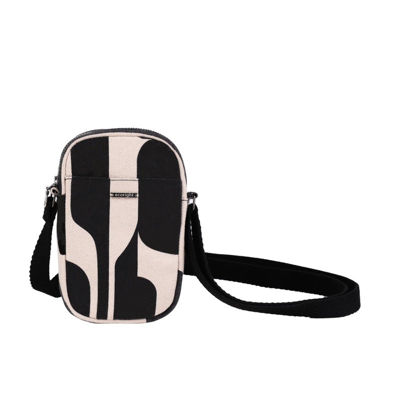 EcoRight Eco Right Mobile Sling Bag For Unisex, Small Crossbody Bags With Adjustable Cotton Strap, Multi - Image 4