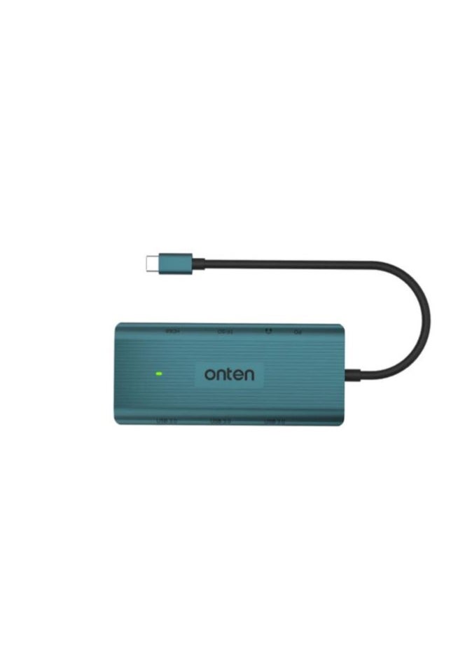 onten Onten OTN-UC961 9 in 1 USB-C / Type-C Multi-function HUB Docking Station  - Image 1