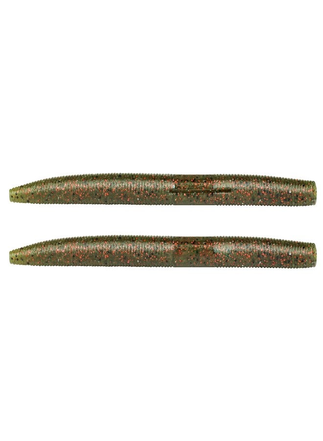 PROBITE Senko Soft Plastic Worm 100PCS, Soft Fishing Lures for Bass, Fishing Stick Bait Lures - Image 2