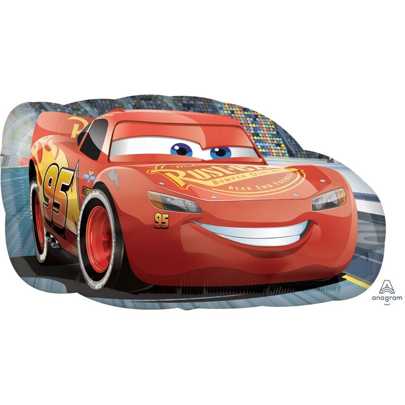 Amscan 3537001 "Super/Shape Lightning McQueen" Balloon - Image 2