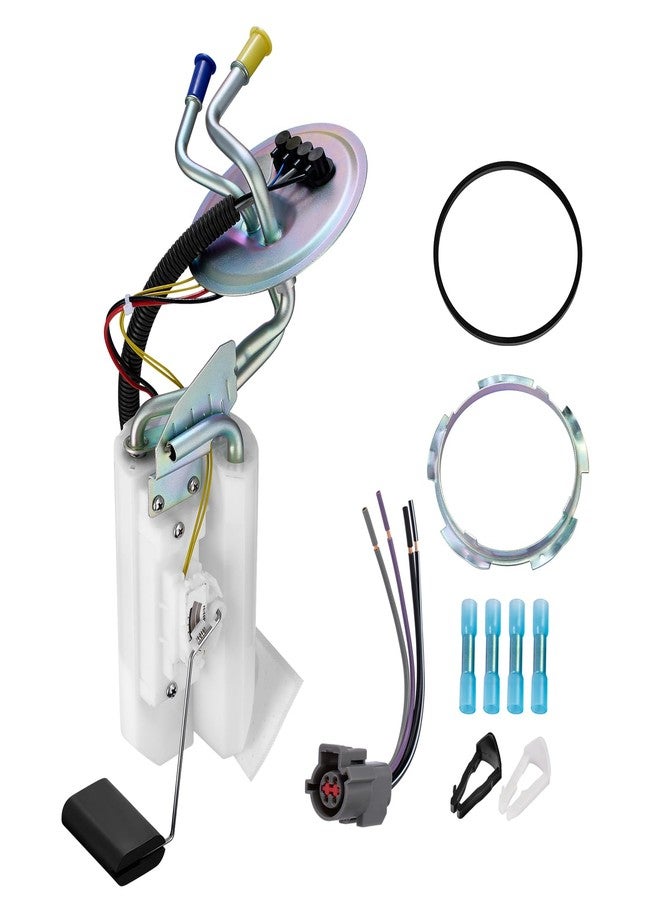 SYKRSS SP2007H Eletric Fuel Pump Assembly Compatible with Ford F-150 4.9L 5.0L 5.8L & F-250 F-350 4.9L 5.0L 5.8L 7.5L & F-Super Duty 7.5L V8, Replaces F4TZ9A407C P77252S - Image 1