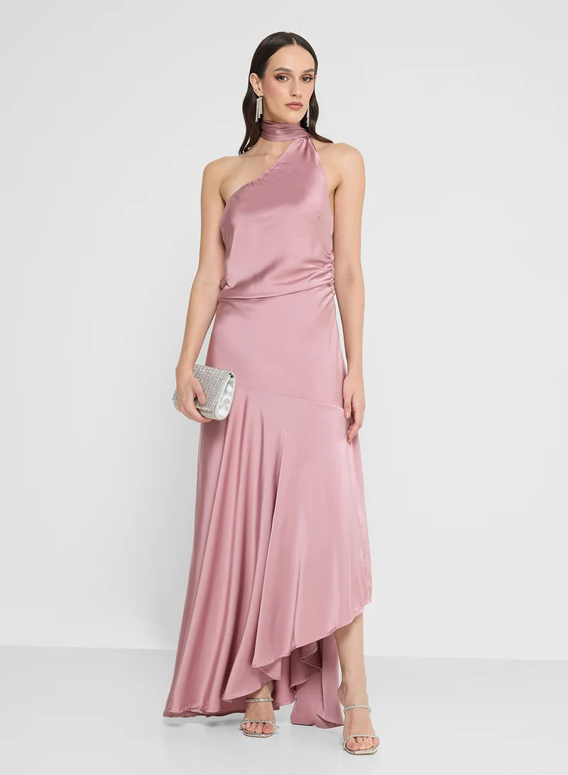 TFNC Maxi Side Slit Dress