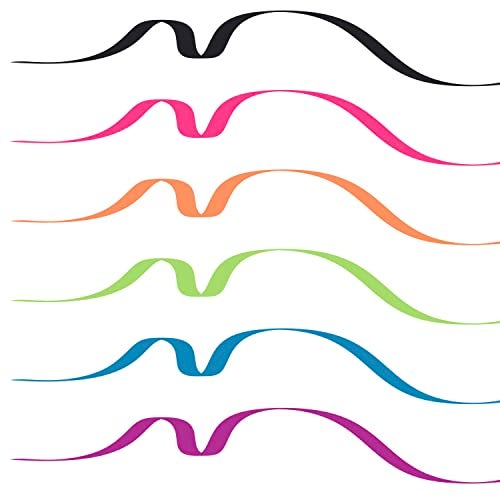 Tulip Graffiti Fabric Markers Chisel Tip 6pk, Neon, Premium Quality Ink, Permanent, Child Safe, for Fabric Painting, Drawing, Coloring, Writing on Clothes - Image 4