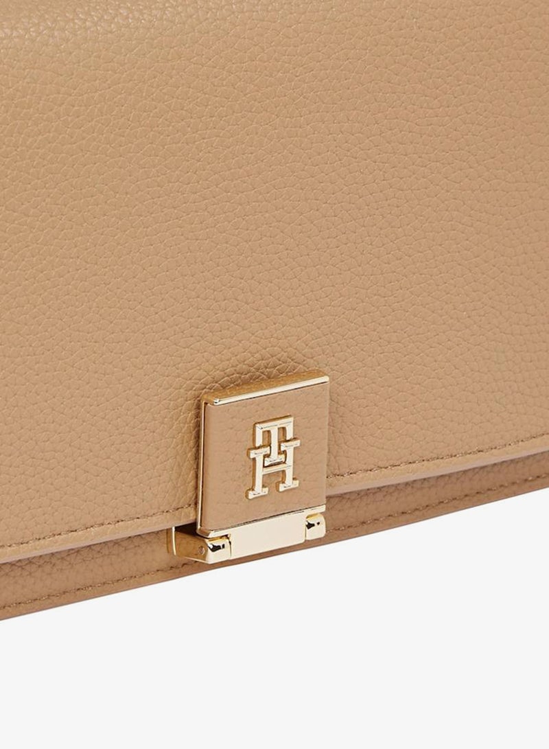 TOMMY HILFIGER Monogram Chain Strap Crossbody Bag - Image 4