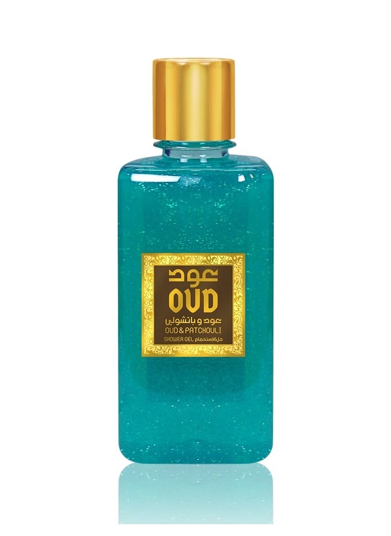 Oud Luxury Collection Oud & Patchouli Shower Gel 300ml  - Image 2