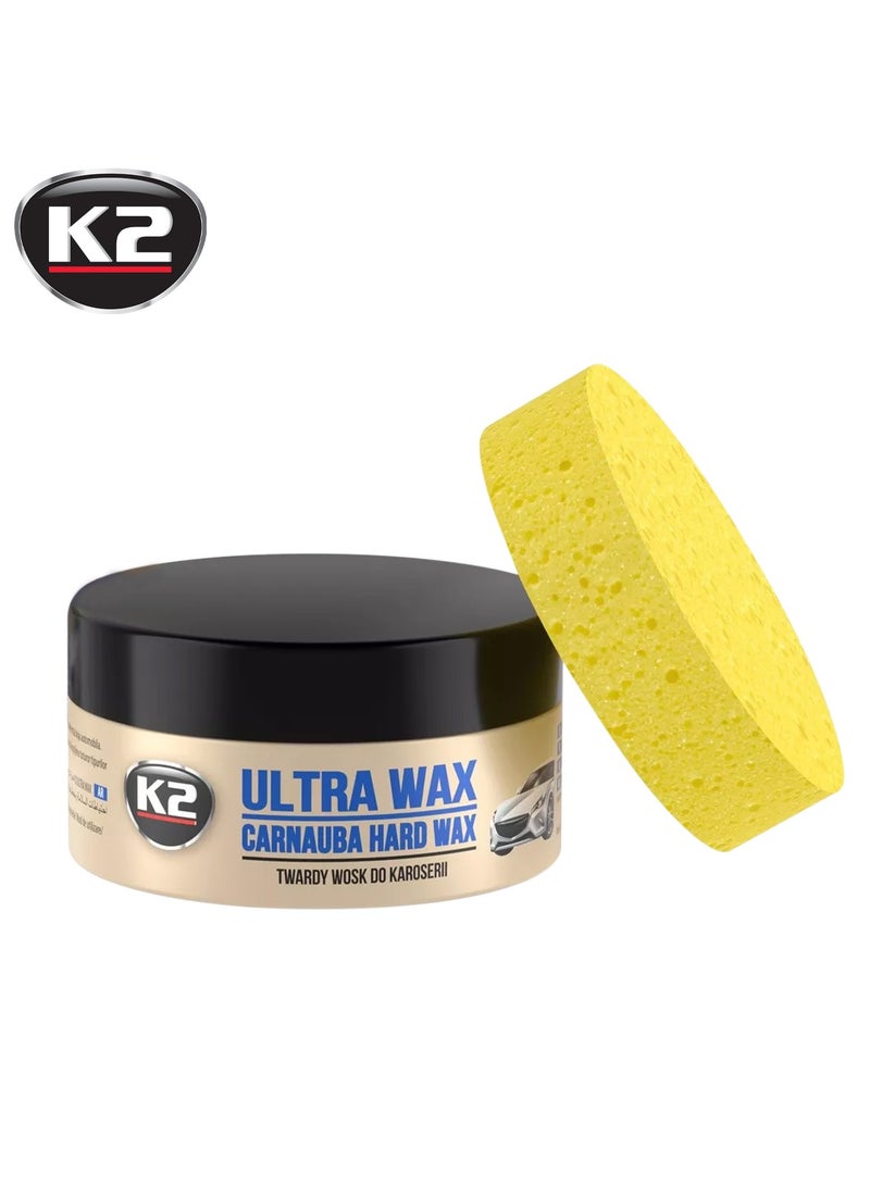 K2 Ultra Carnauba Hard Wax Car Polishing Paint Long Protection & Shine 250g - Image 1