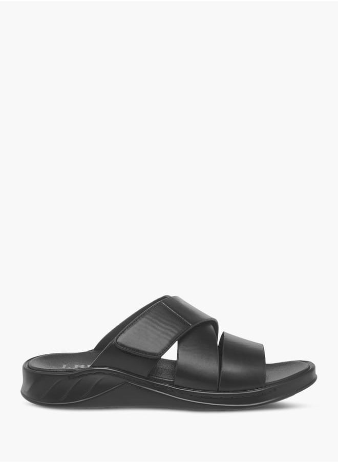 LBL by Shoexpress Mens Solid Slip-On Arabic Sandals Ramadan Collection  - Image 1