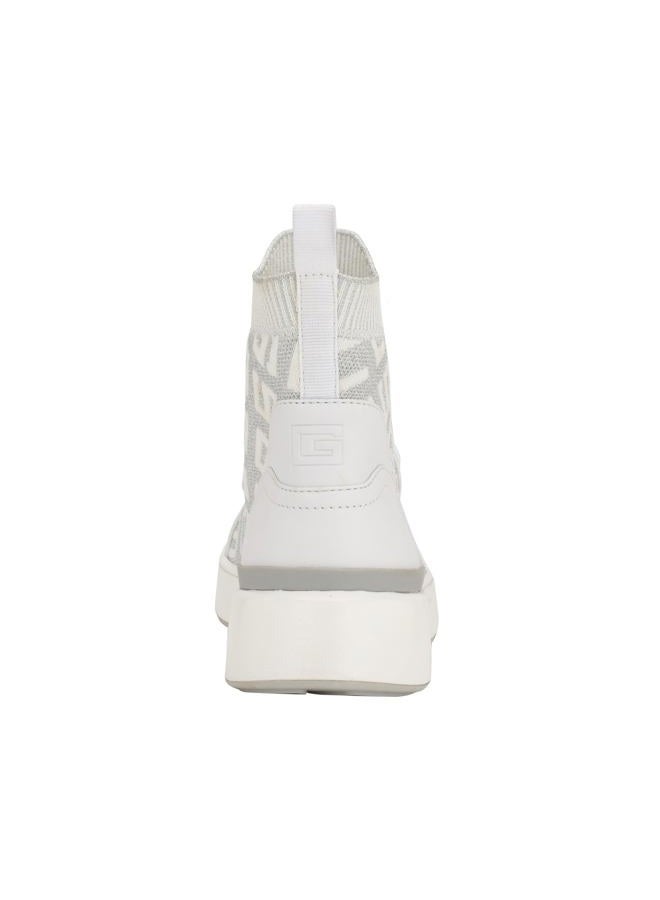Guess Women's Mannen Sneaker, White 140, 36.5 EU - Image 3