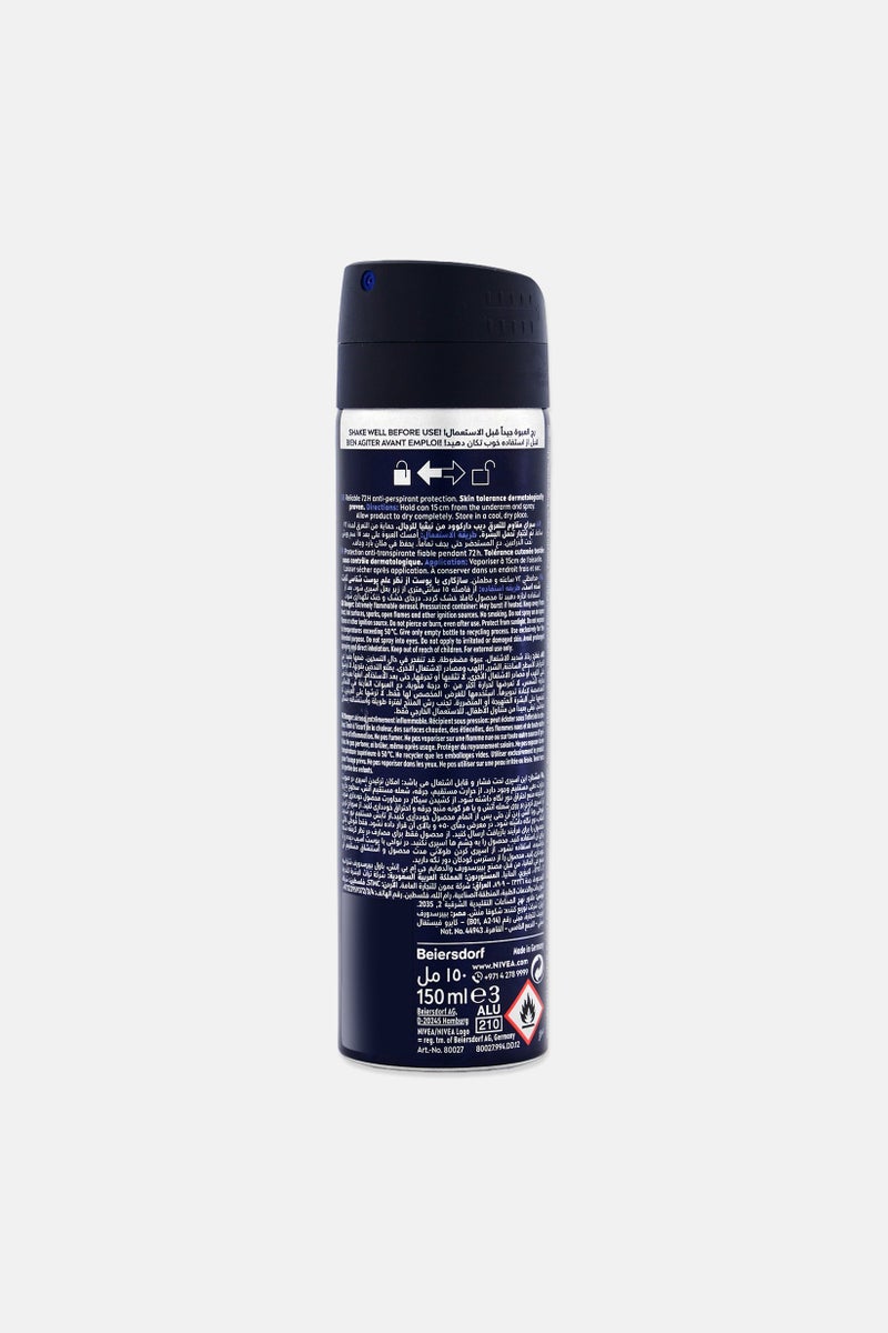 Nivea رذاذ مزيل العرق كربون أسود داكن 150 مل - Image 2