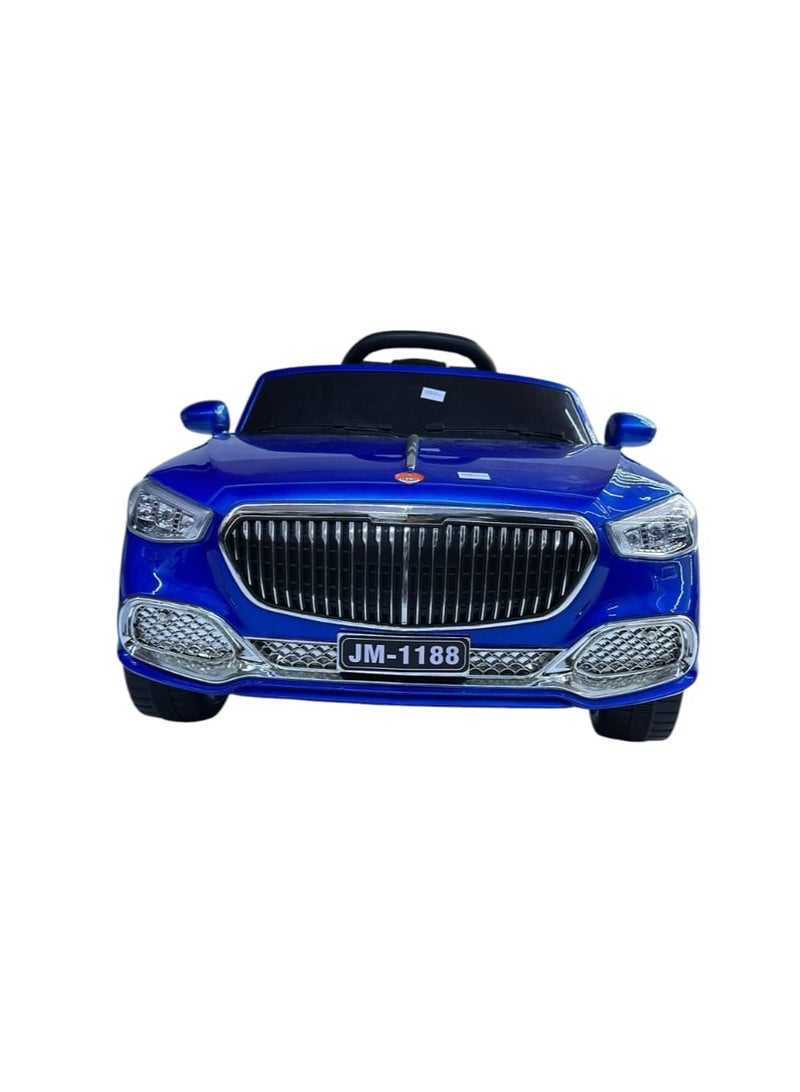 Electric Ride-On Car – Benz Kids Edition, Dual 6V Battery, Remote & Manual Drive, Rocking Mode - Image 1