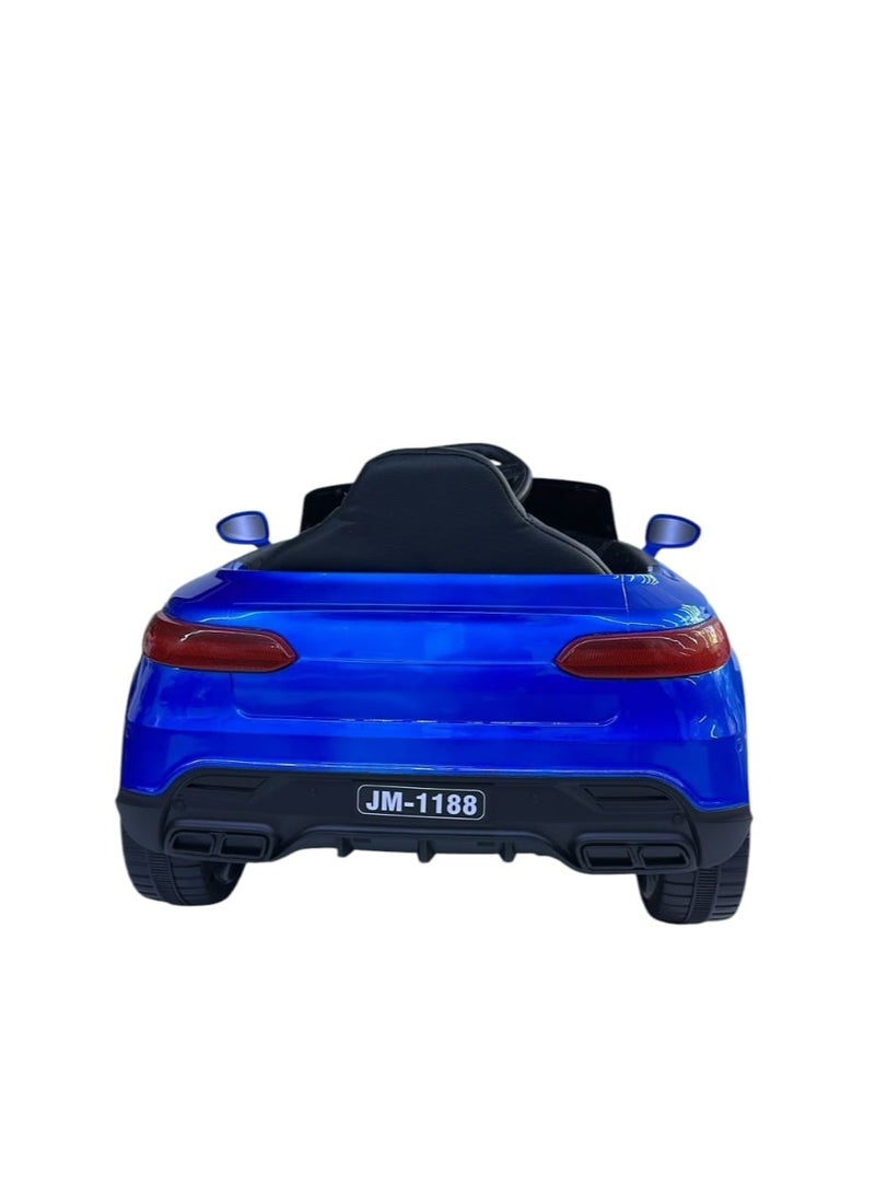 Electric Ride-On Car – Benz Kids Edition, Dual 6V Battery, Remote & Manual Drive, Rocking Mode - Image 2
