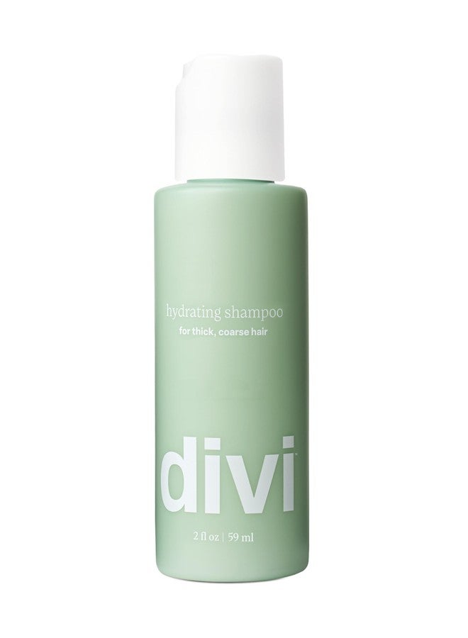 Divi Hydrating Shampoo for Women and Men - Gently Cleanses and Removes Scalp Buildup - Hydrates, Strengthens, and Nourishes Hair - Vegan, Cruelty-Free, Paraben-Free - Travel Size, 2 Fl Oz - Image 1
