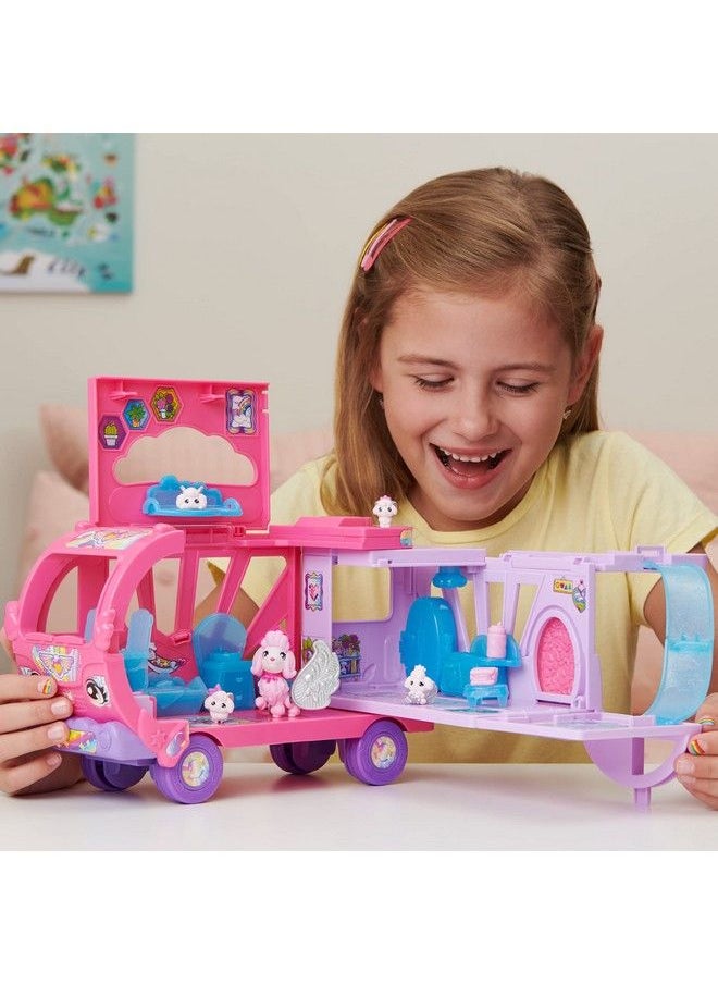 HATCHIMALS - Colleggtibles Transforming Rainbow Cation Camper Toy Car With 6 Exclusive Characters 10 Accessories Kids Toys For Girls Ages 5 And Up - Image 1