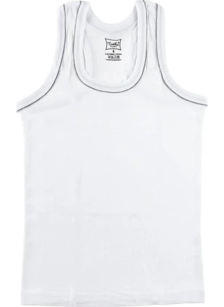 Tutku Passion Passion 0130 Boy Sports Undershirt 6 Pieces