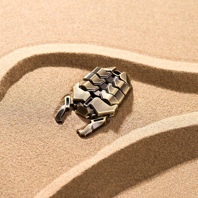 HAMMERSMITH Metal Scarabs Fidget Toy â€“ Premium Fidget Toy for Adults, Perfect for Stress Relief and Focus, Unique Egyptian-Inspired Design - Image 2