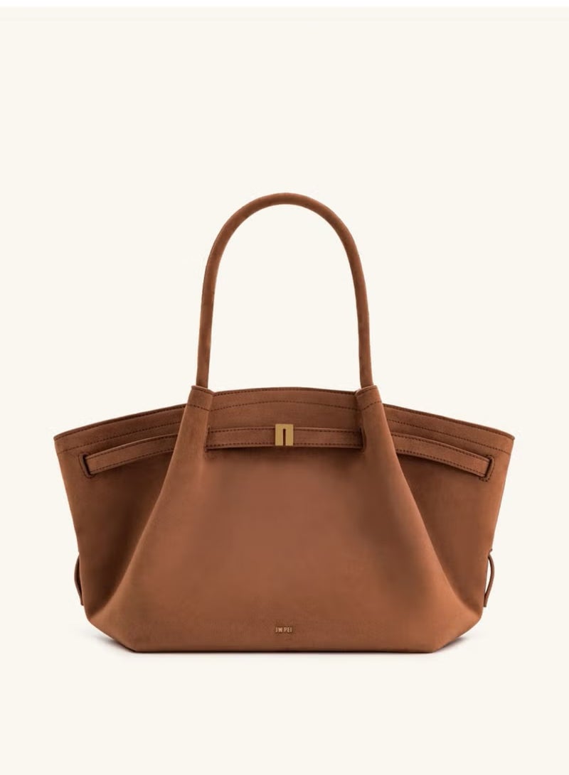 جي دبليو بي Hana متوسط الحجم من جلد الغزال الصناعي بني - Image 2