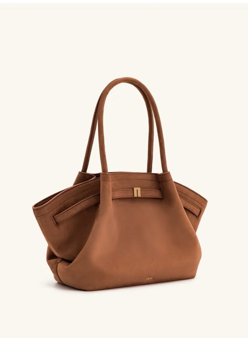 جي دبليو بي Hana متوسط الحجم من جلد الغزال الصناعي بني - Image 3