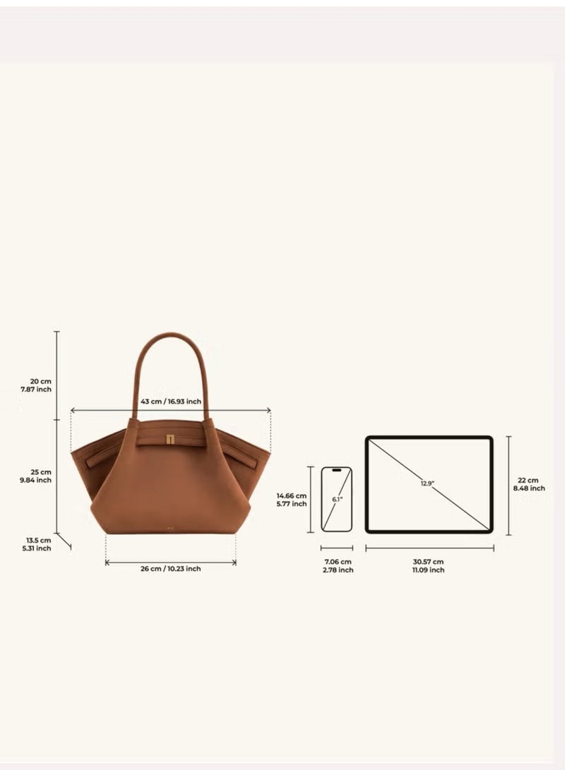 جي دبليو بي Hana متوسط الحجم من جلد الغزال الصناعي بني - Image 5