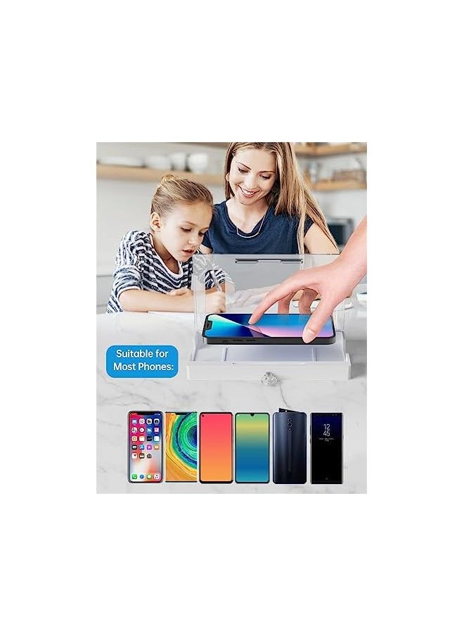 neotimely - Lock Box, Cell Phone Jail Box to Help Kids/Students Prevent Phone Addiction, Cell Phone Jail with Two Keys, Phone Locker, Phone Self Control Boxes for Android Samsung/Google/iPhone Serials - Image 1