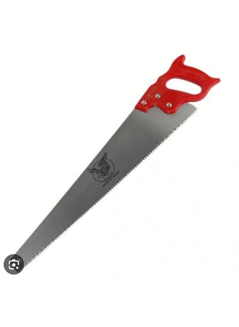 Professional Hand Saw for Wood Cutting Improved Quality Steel Blade with Ergonomic Handle and Protective Cover Made in Japan - Image 2