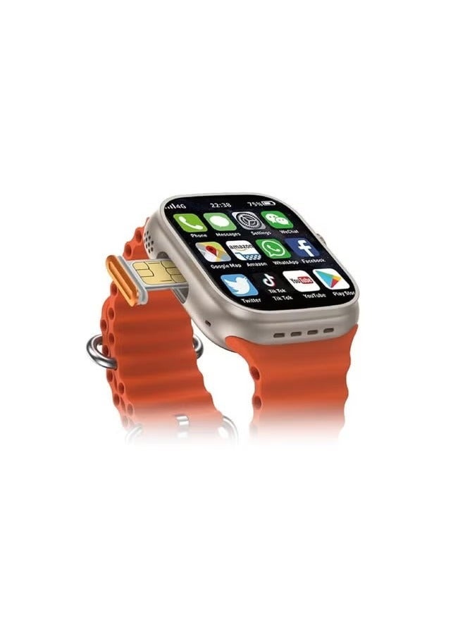 TC5G 2.2 Full Screen Smart Watch with SIM Slot & Wireless Charging - Image 2